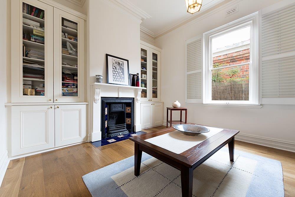 Living Room with Fireplace