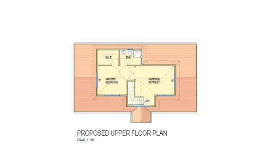 Proposed Upper Floor Plan