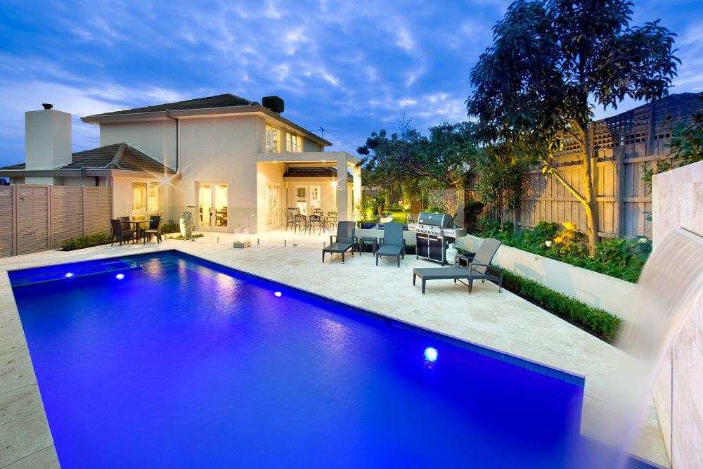 Outdoor View with Swimming Pool