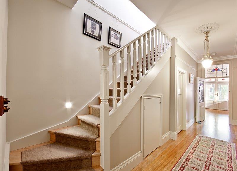 Image of a Living Room with Stairs