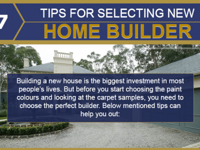 7 tips for selecting new home builder