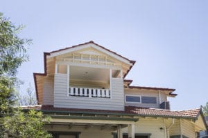 a building with a balcony