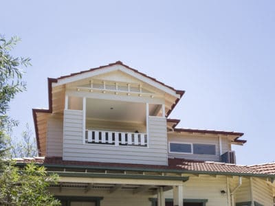 a building with a balcony