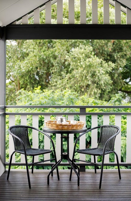 a table with chairs around it