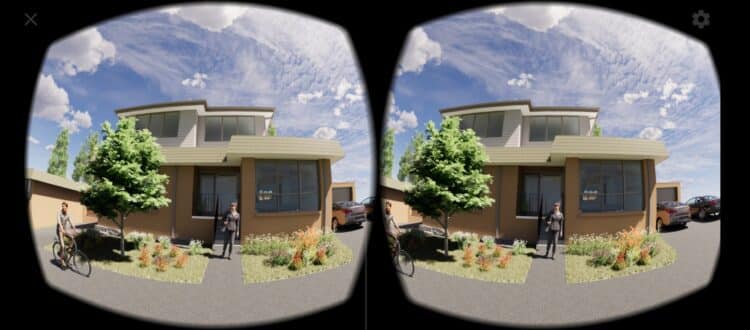 a collage of a building