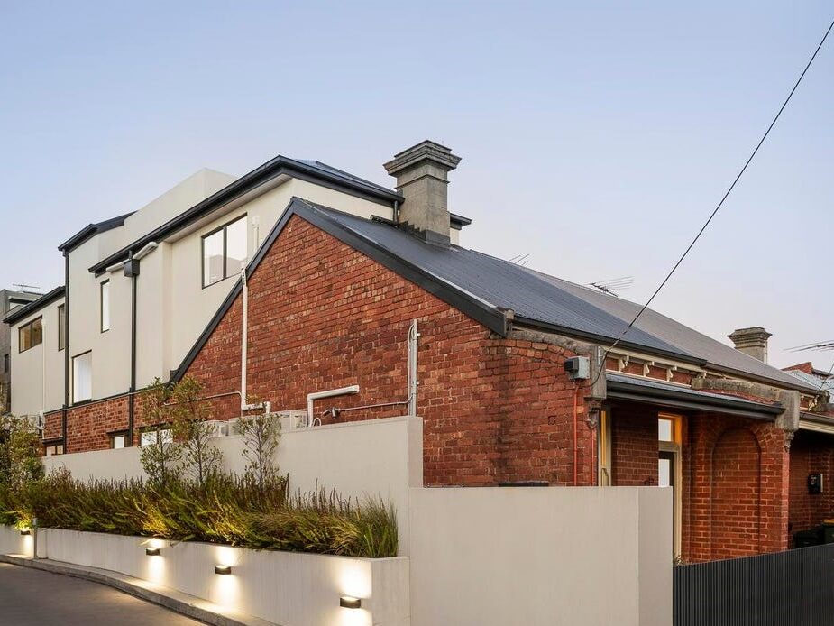 a house with a fence