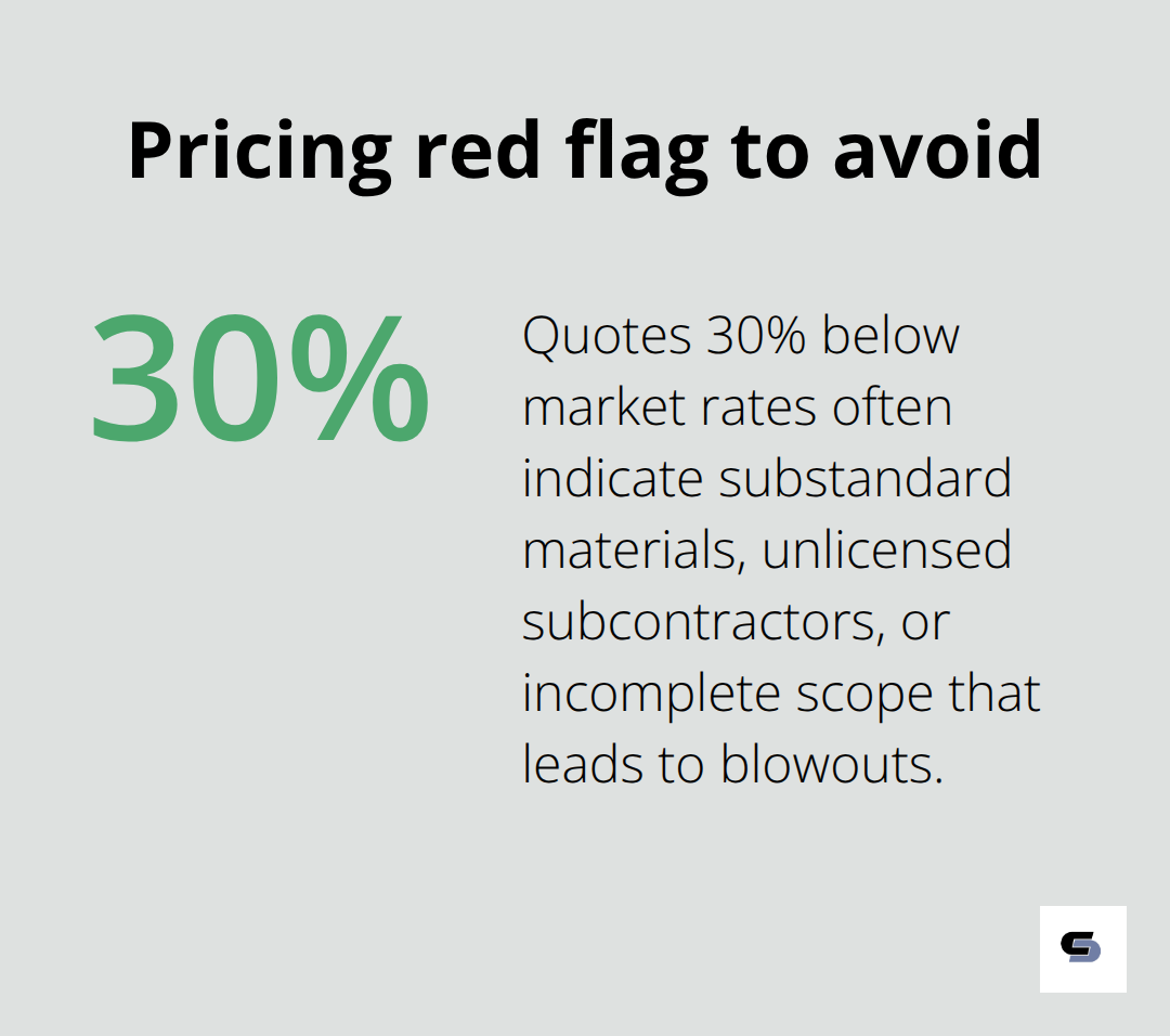 Indicator of risky pricing in Melbourne extension quotes - best extension builders melbourne