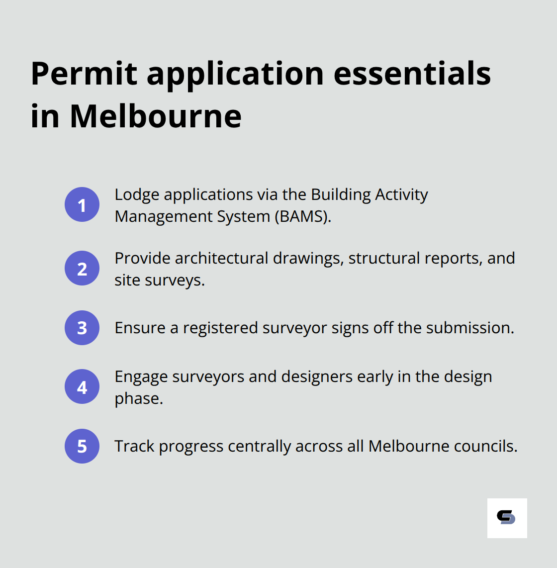 Compact list of key steps and documents for Melbourne garage extension permits. - garage extensions melbourne