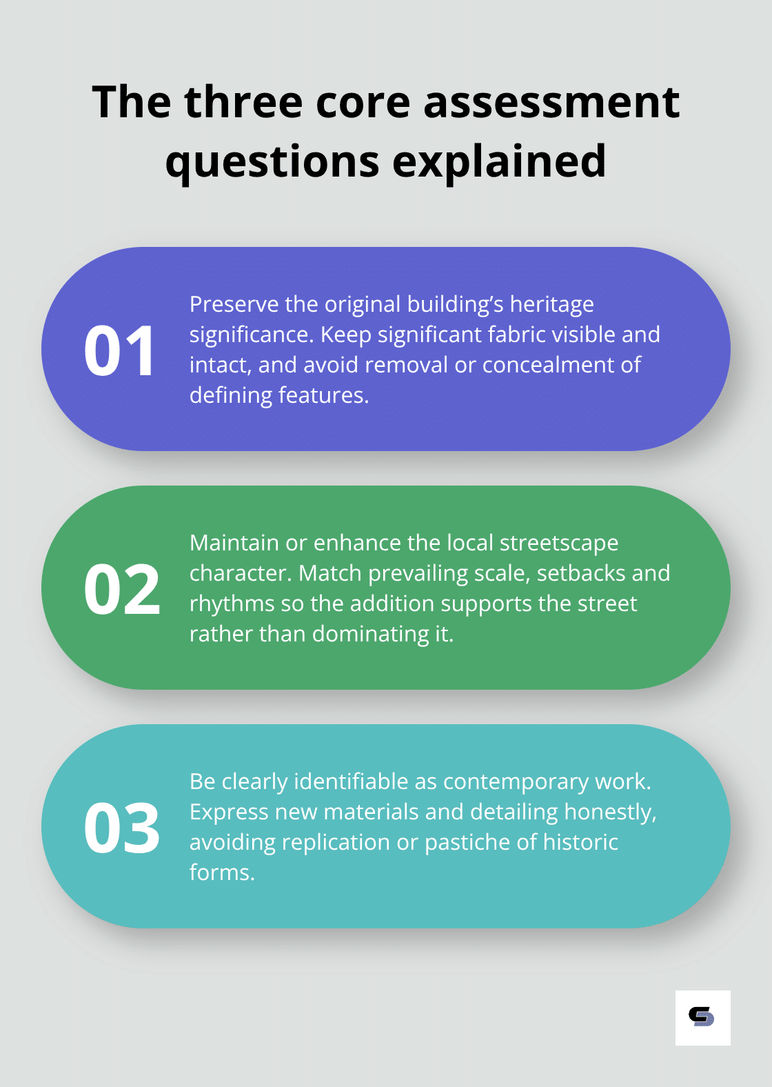 Three key questions Melbourne planners apply to heritage extensions