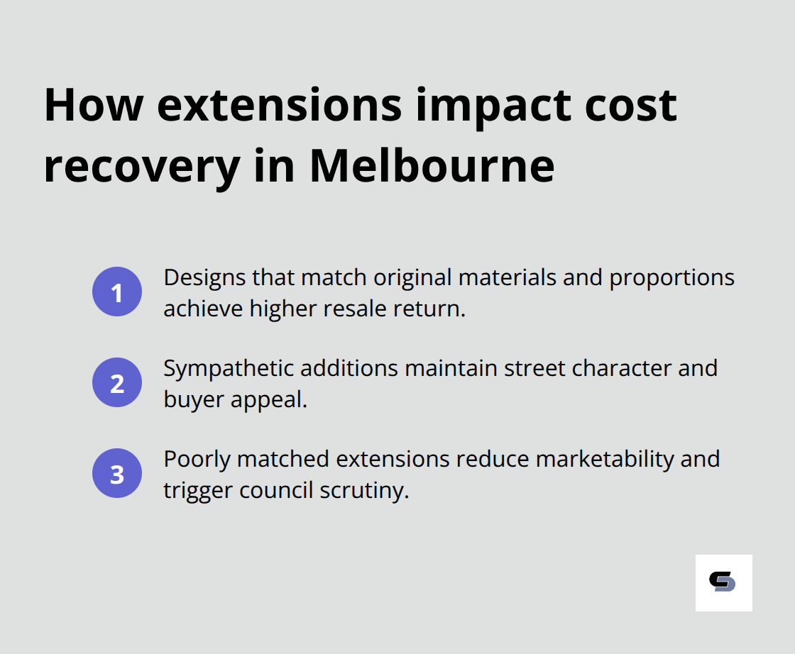 Cost recovery outcomes for heritage home extensions in Melbourne - heritage style renovations melbourne