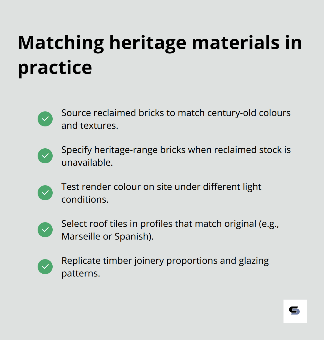 Practical steps for sourcing heritage-compatible materials in Melbourne - heritage style renovations melbourne