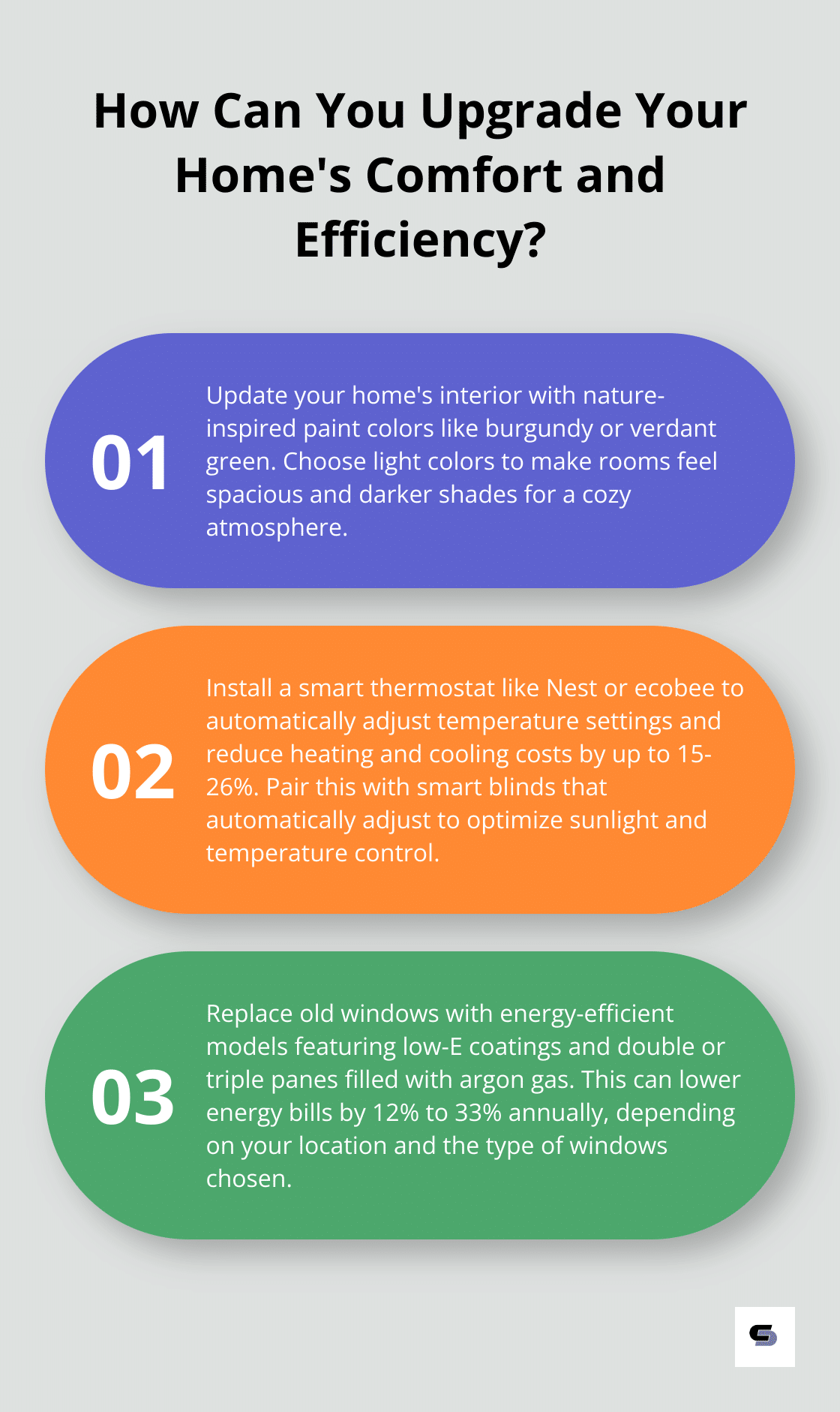 Infographic: How Can You Upgrade Your Home's Comfort and Efficiency? - spring home renovations