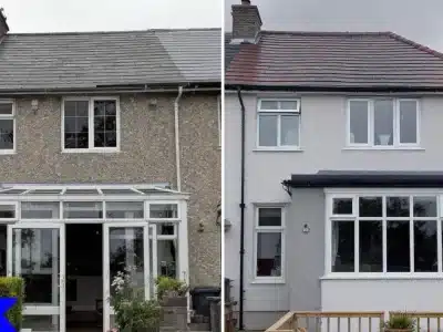 Second Storey Extension Before and After Transformations