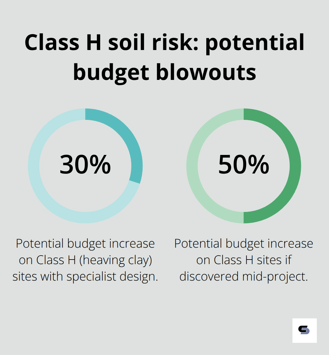 Percentage chart showing potential budget increases on Class H sites for second storey extensions in Melbourne - second storey extensions Melbourne