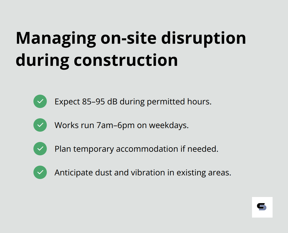 Practical tips to cope with noise, hours and household impact during a second storey build