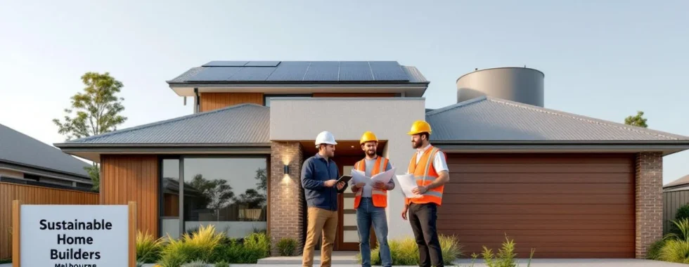 Sustainable Home Builders Melbourne: Your Green Future